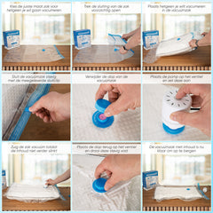 Rogi vacuumzakken met elektrische pomp