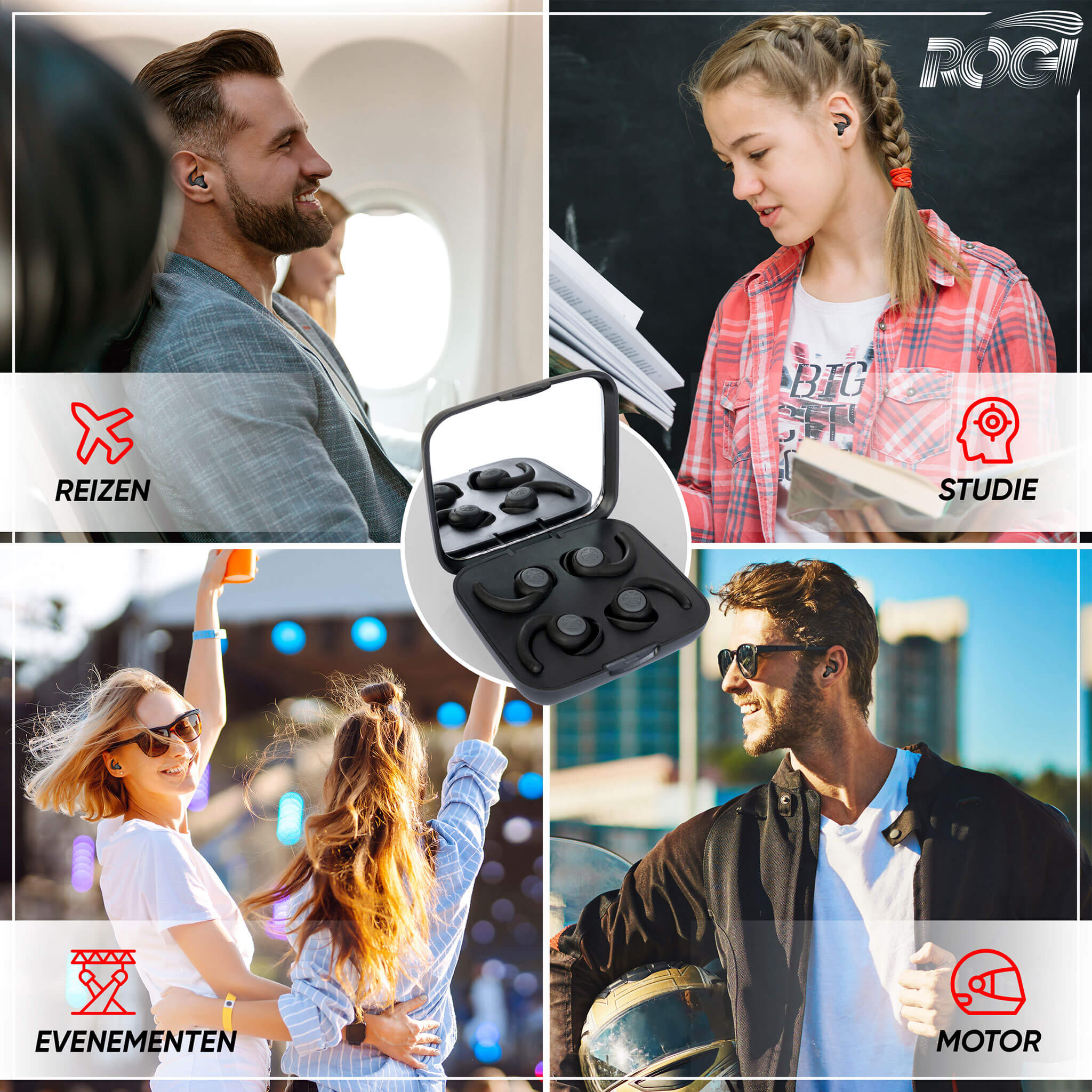 Rogi Slaap Oordoppen (M/L)