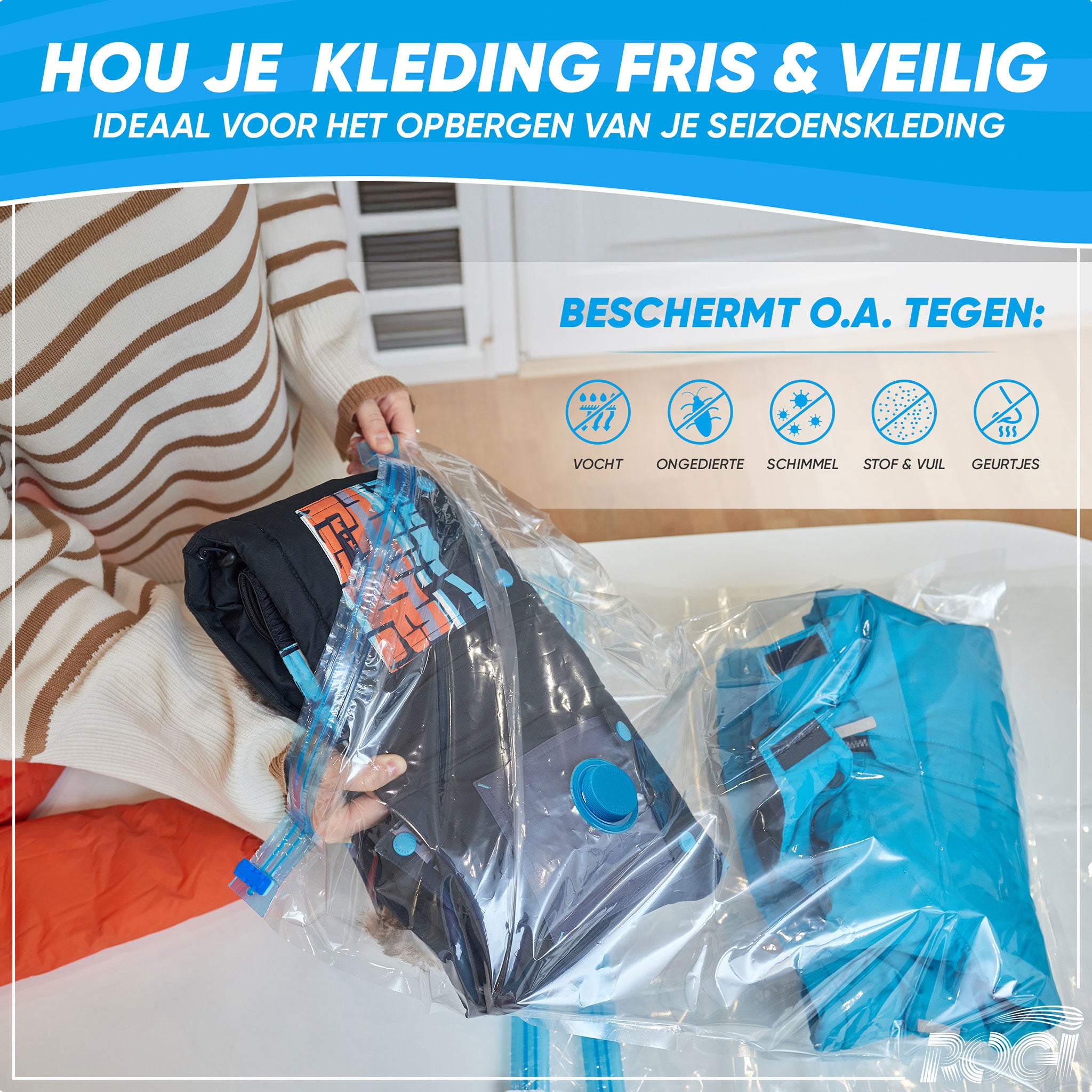 Rogi 7 vacuumzakken met elektrische pomp (kopie)