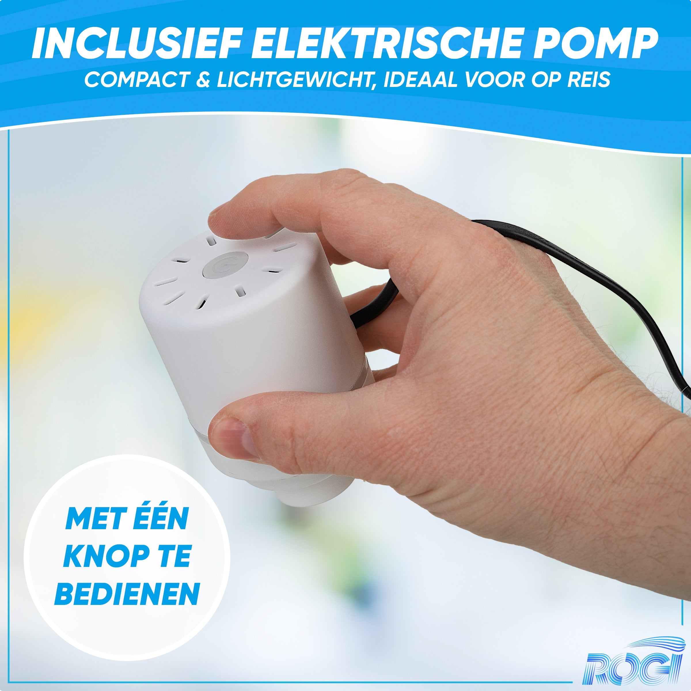 Rogi vacuumzakken met elektrische pomp